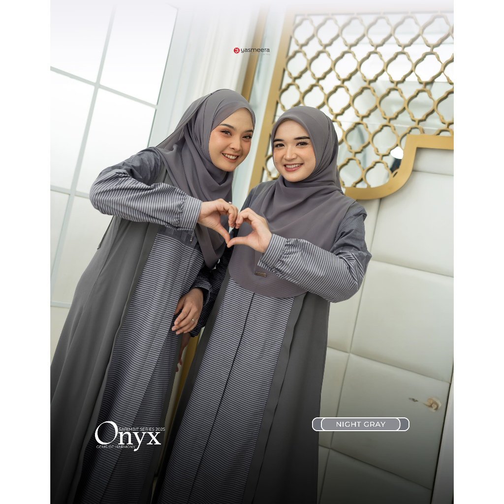 SARIMBIT 2025 ONYX SERIES WARNA NIGHT GRAY
