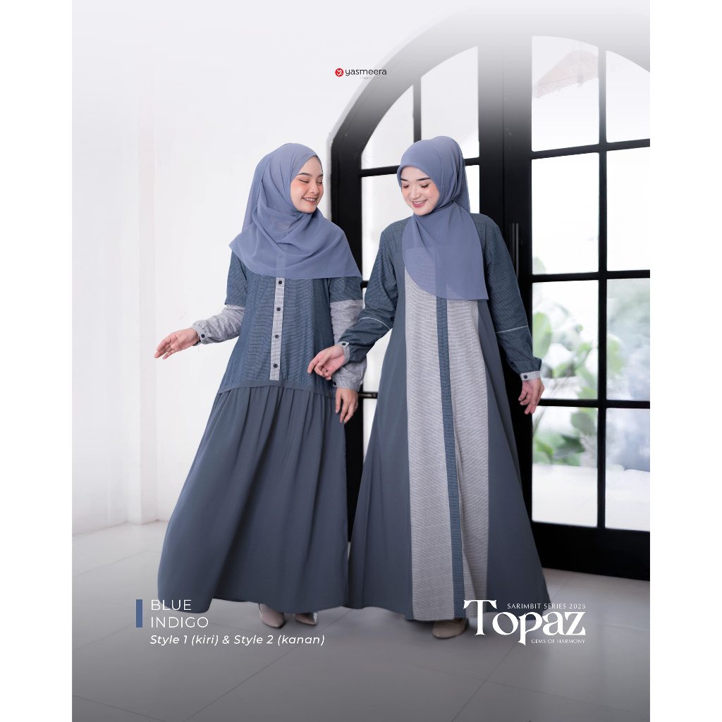 SARIMBIT 2025 TOPAZ SERIES WARNA BLUE INDIGO