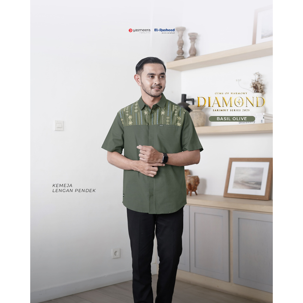 SARIMBIT 2025 DIAMOND SERIES WARNA BASIL OLIVE
