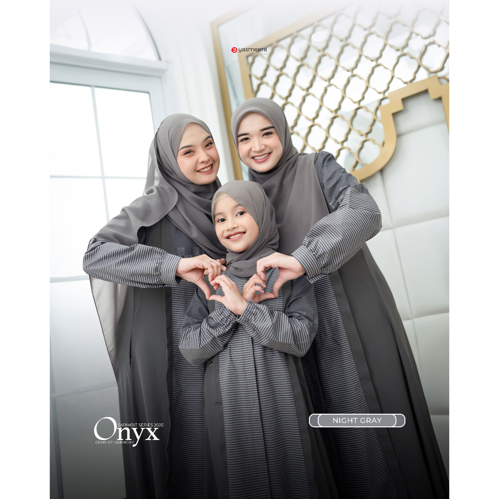 SARIMBIT 2025 ONYX SERIES WARNA NIGHT GRAY