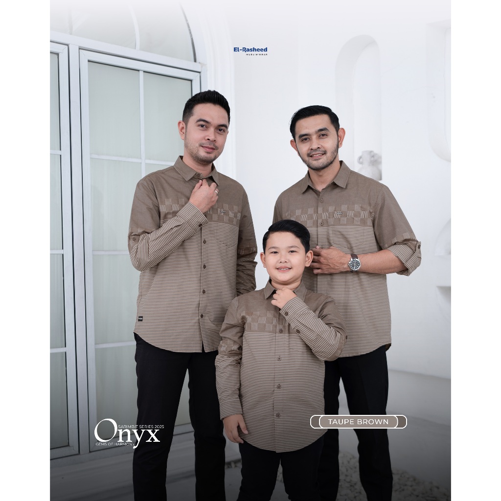 SARIMBIT 2025 ONYX SERIES WARNA TAUPE BROWN