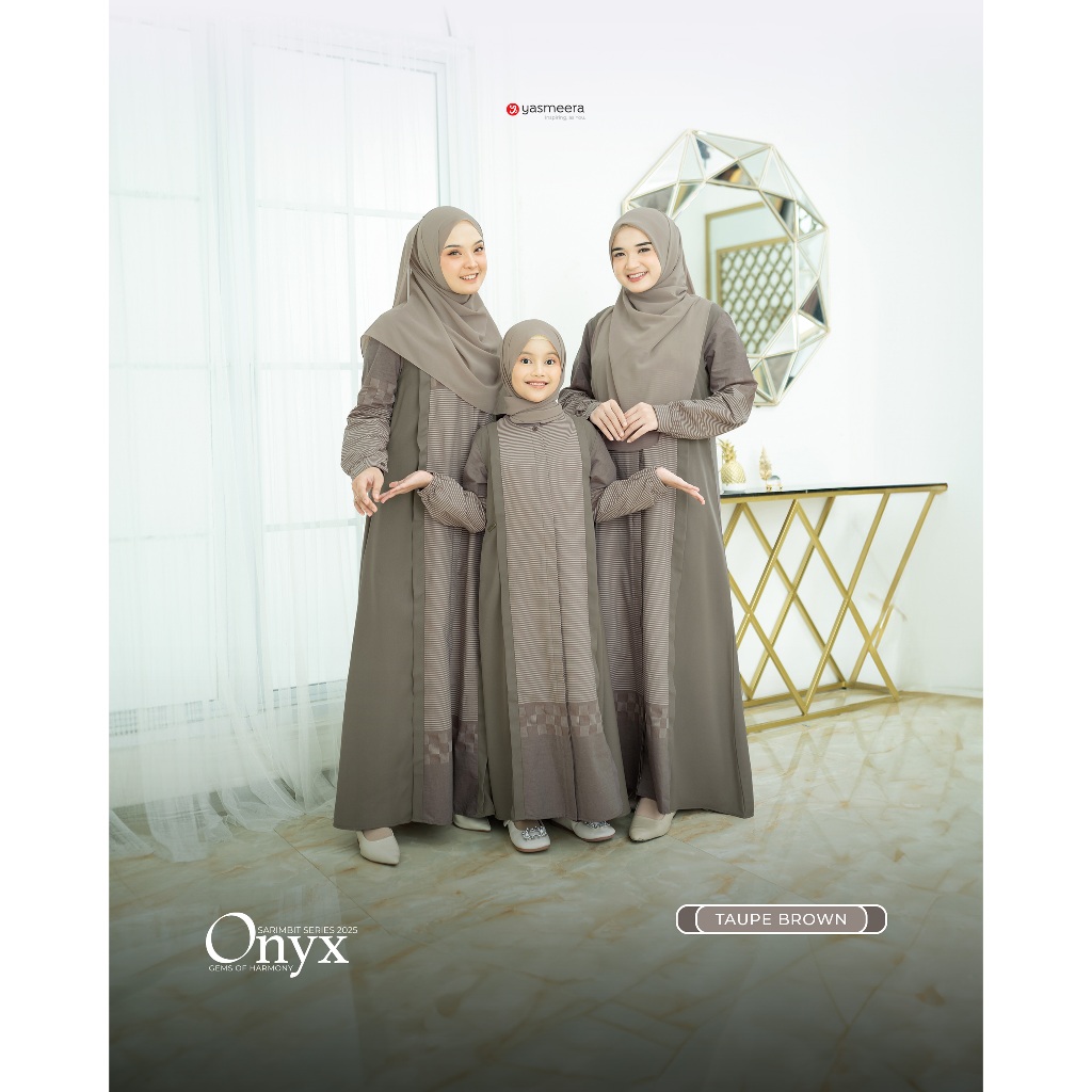 SARIMBIT 2025 ONYX SERIES WARNA TAUPE BROWN