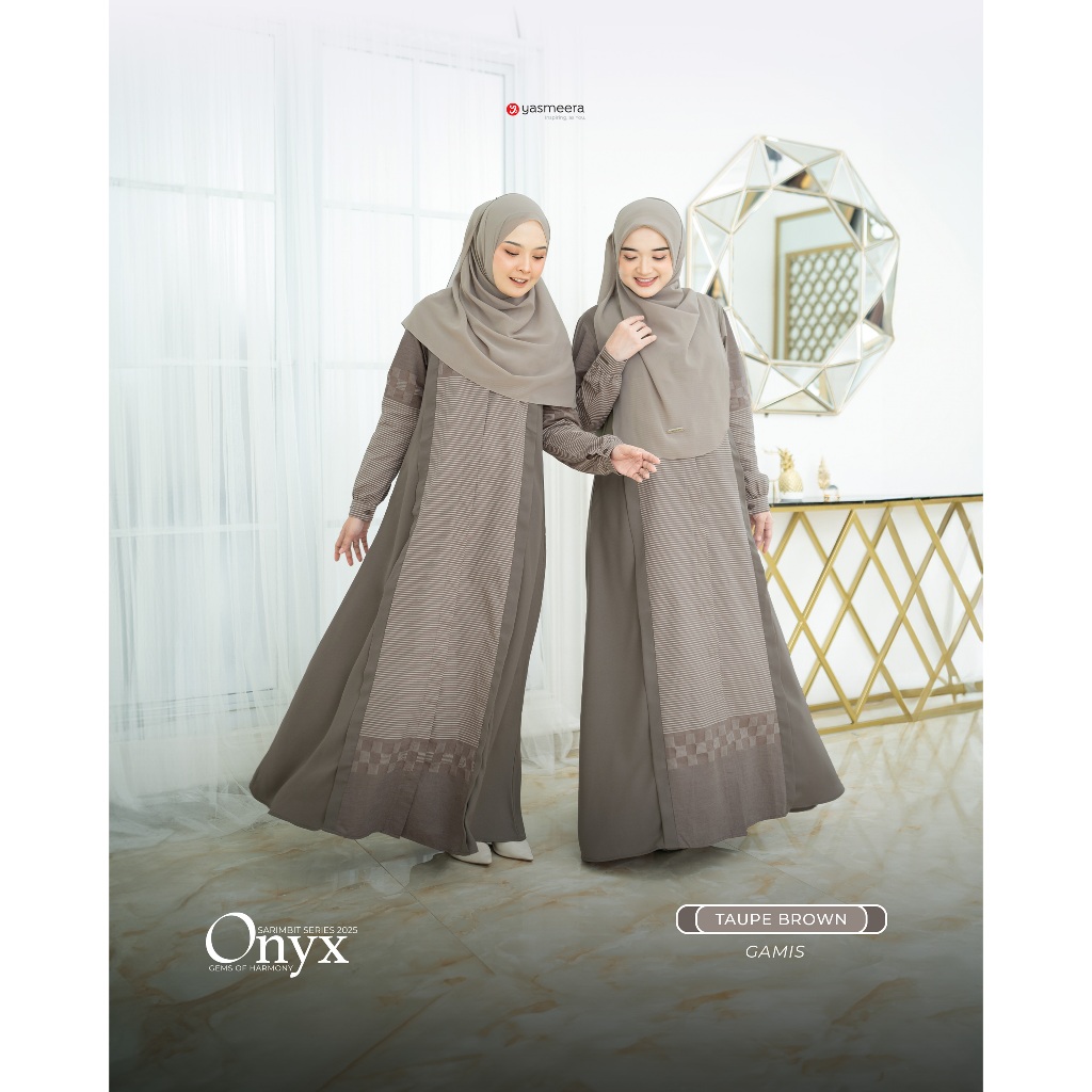 SARIMBIT 2025 ONYX SERIES WARNA TAUPE BROWN