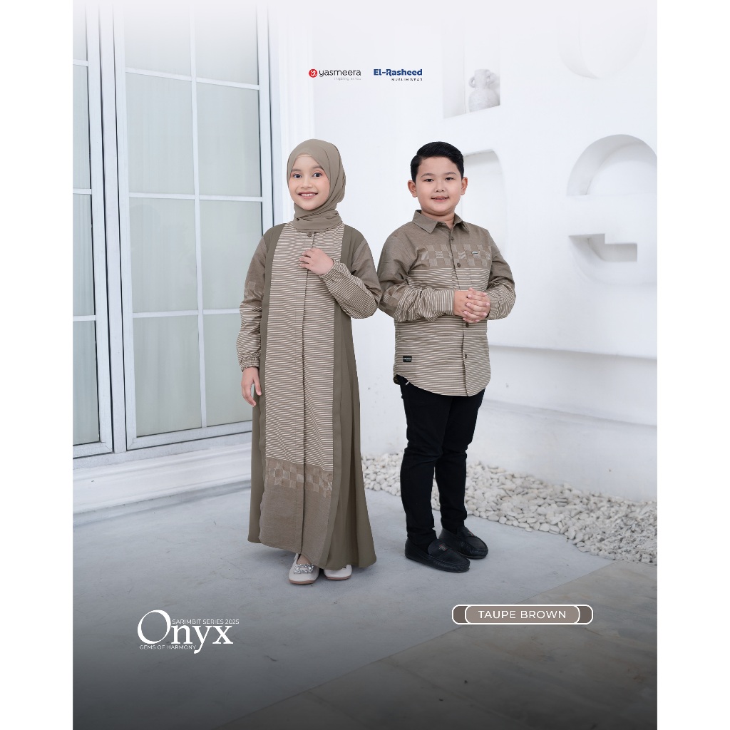 SARIMBIT 2025 ONYX SERIES WARNA TAUPE BROWN