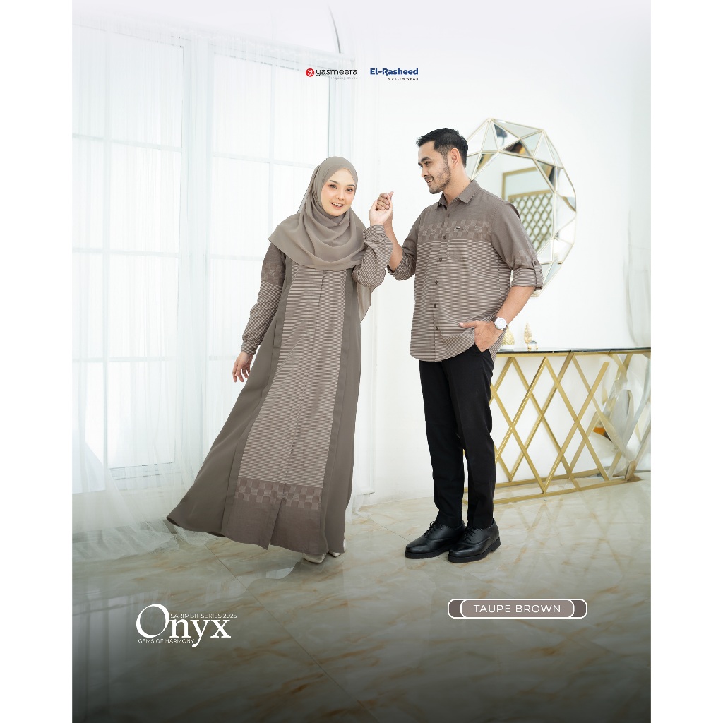 SARIMBIT 2025 ONYX SERIES WARNA TAUPE BROWN