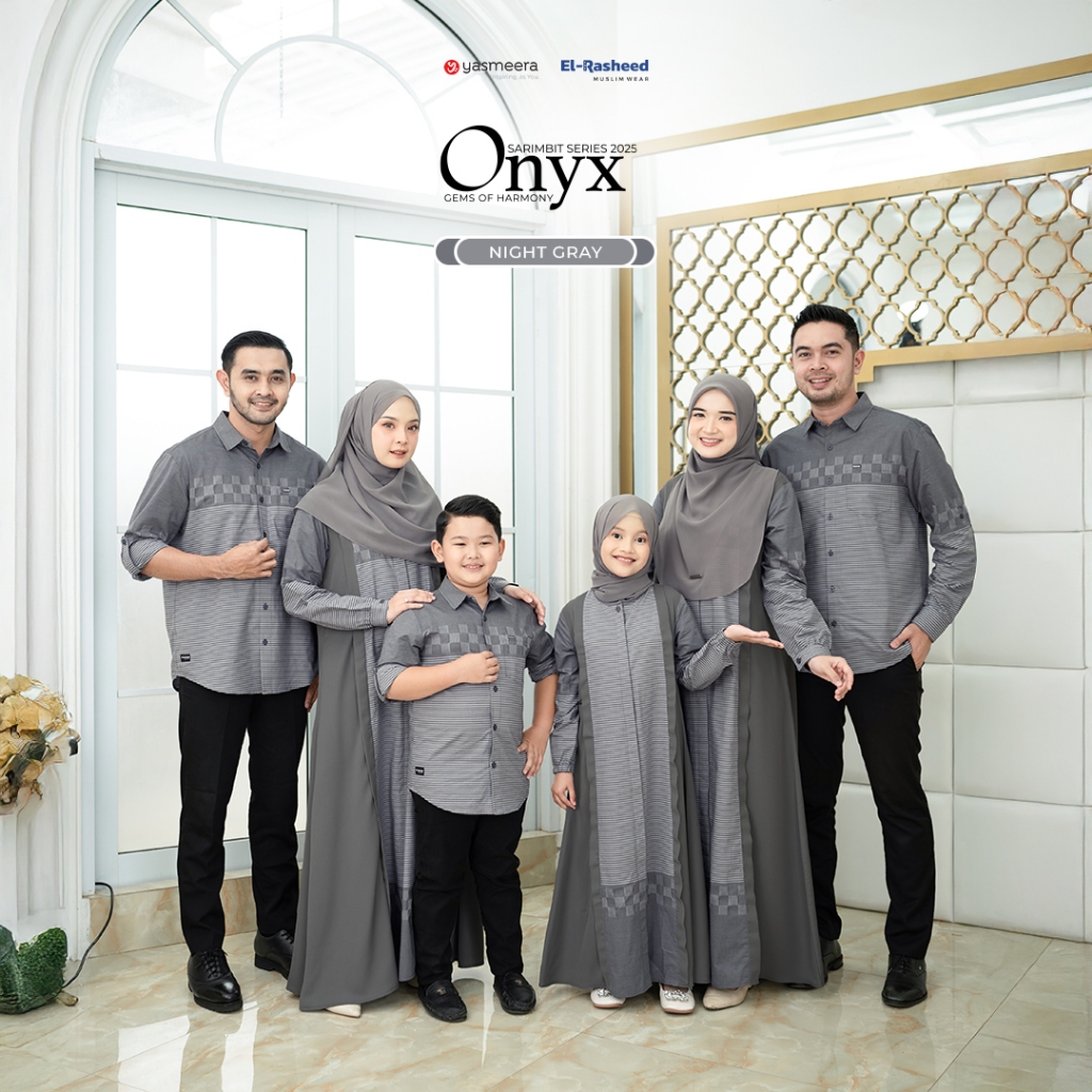 SARIMBIT 2025 ONYX SERIES WARNA NIGHT GRAY