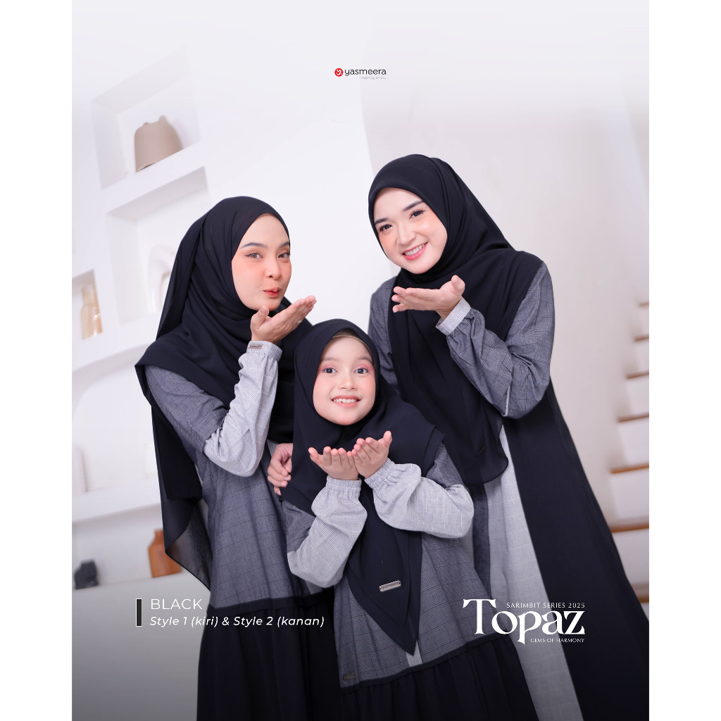 SARIMBIT 2025 TOPAZ SERIES WARNA BLACK