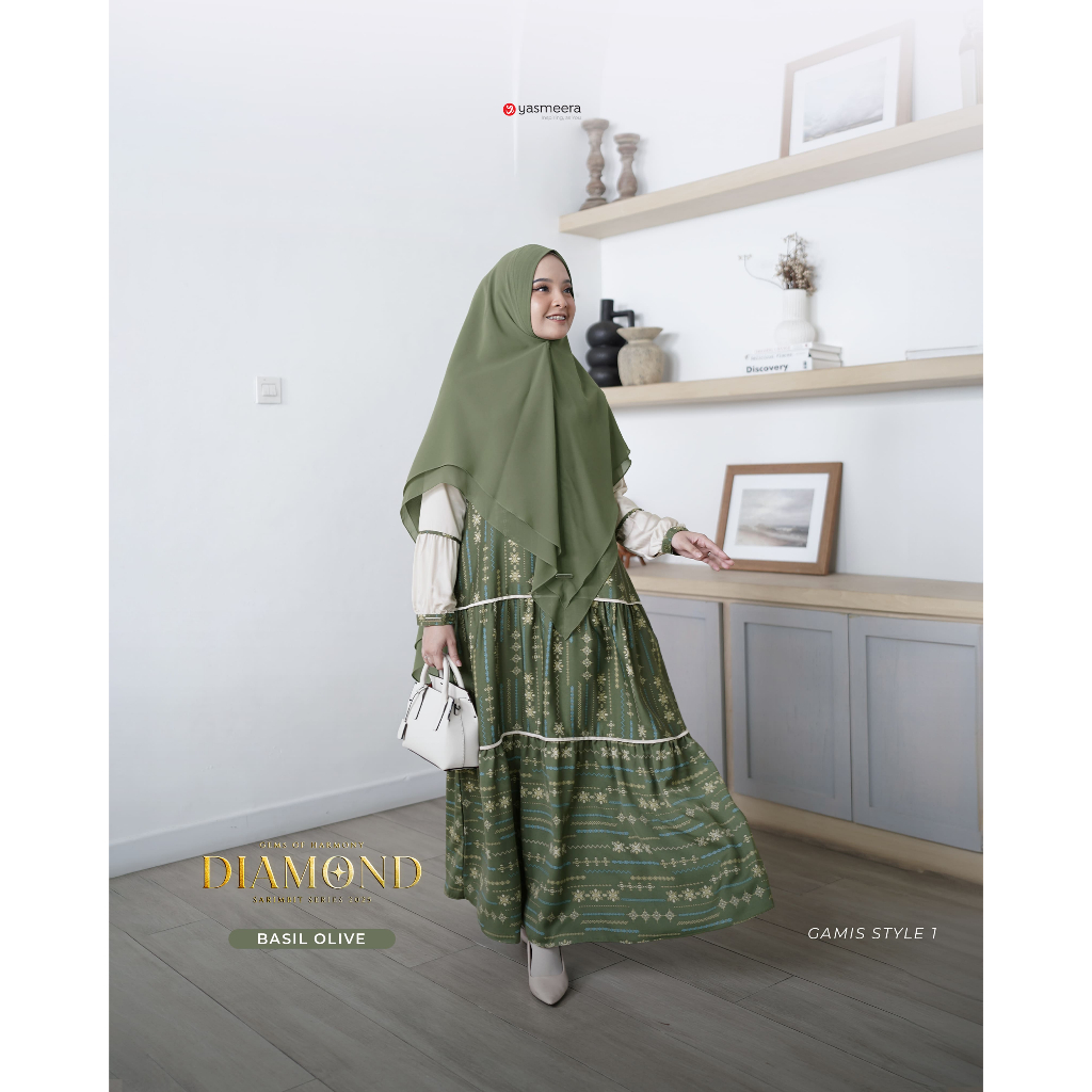 SARIMBIT 2025 DIAMOND SERIES WARNA BASIL OLIVE