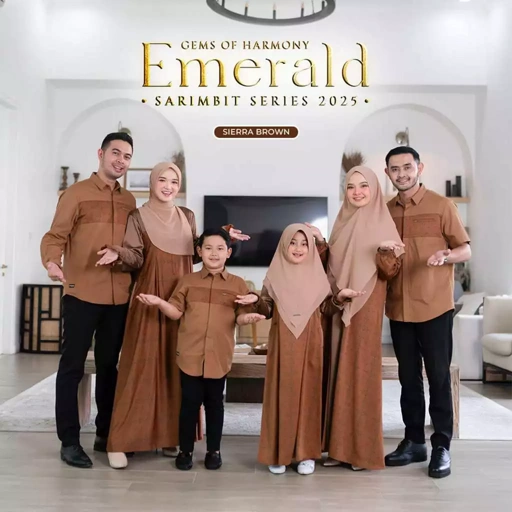 Image of SARIMBIT 2025 EMERALD SERIES WARNA SIERRA BROWN