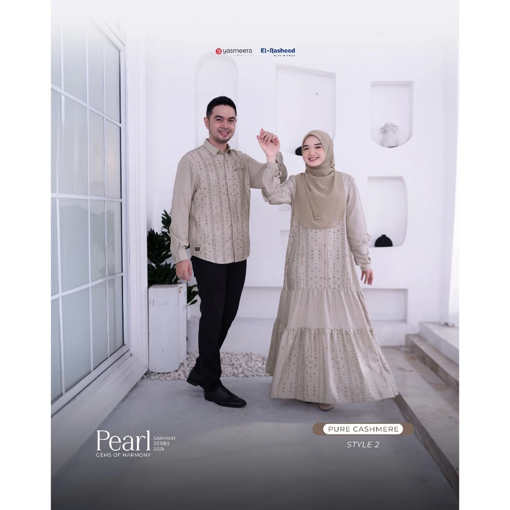 SARIMBIT 2025 PEARL SERIES WARNA PURE CHASMERE