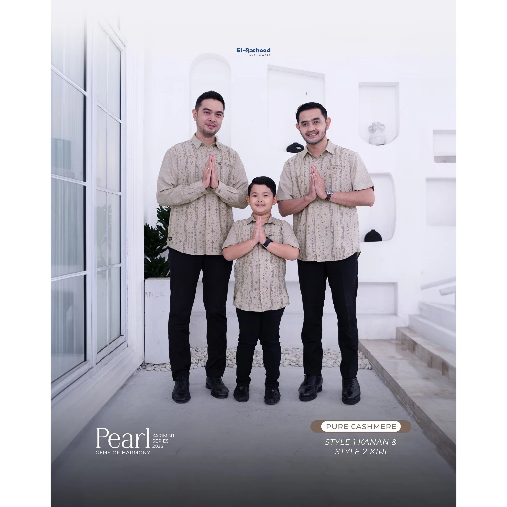 SARIMBIT 2025 PEARL SERIES WARNA PURE CHASMERE