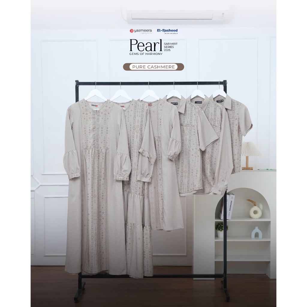SARIMBIT 2025 PEARL SERIES WARNA PURE CHASMERE