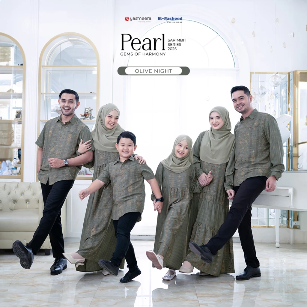 SARIMBIT 2025 PEARL SERIES WARNA OLIVE NIGHT