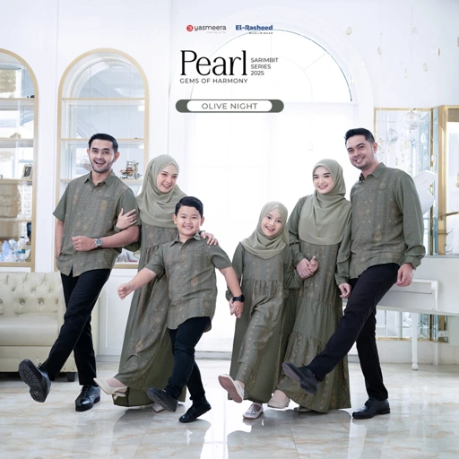 Image of SARIMBIT 2025 PEARL SERIES WARNA OLIVE NIGHT