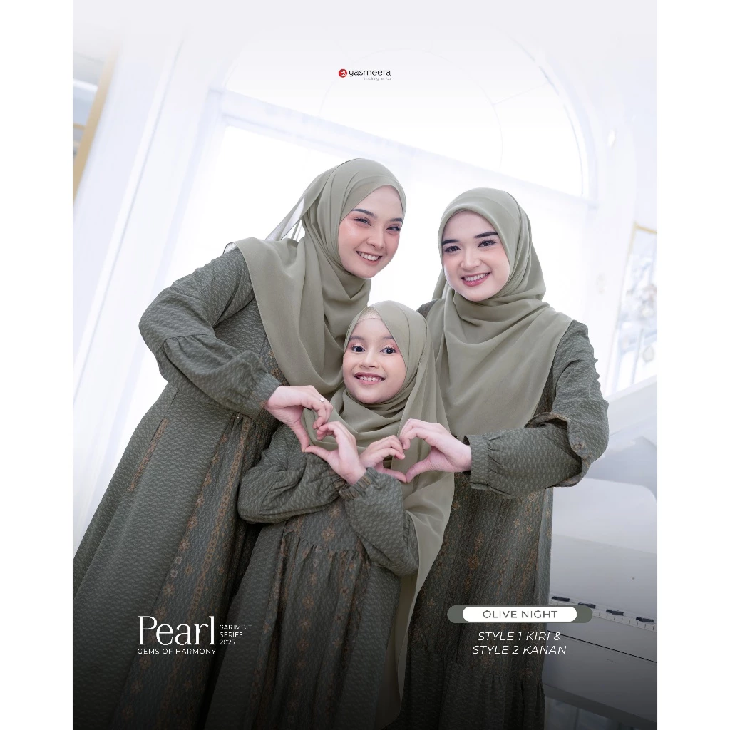 SARIMBIT 2025 PEARL SERIES WARNA OLIVE NIGHT