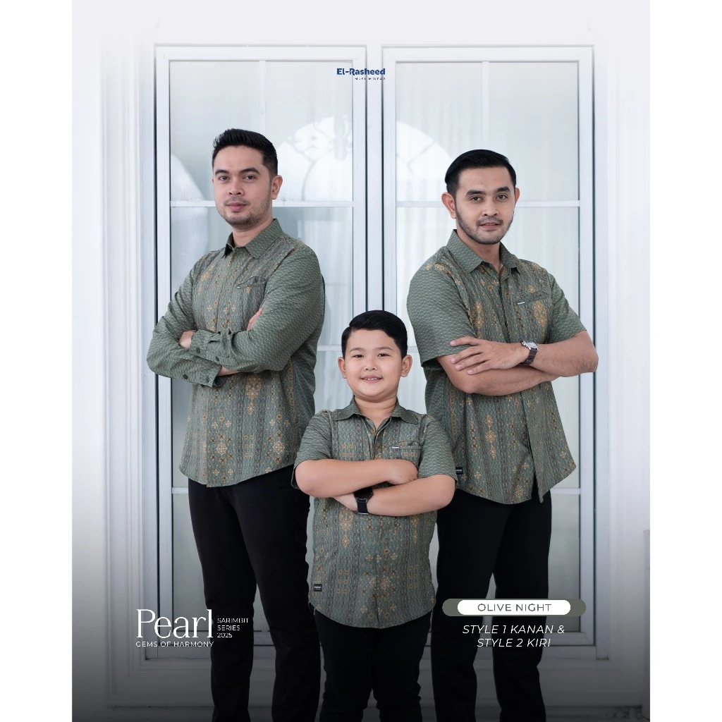 SARIMBIT 2025 PEARL SERIES WARNA OLIVE NIGHT