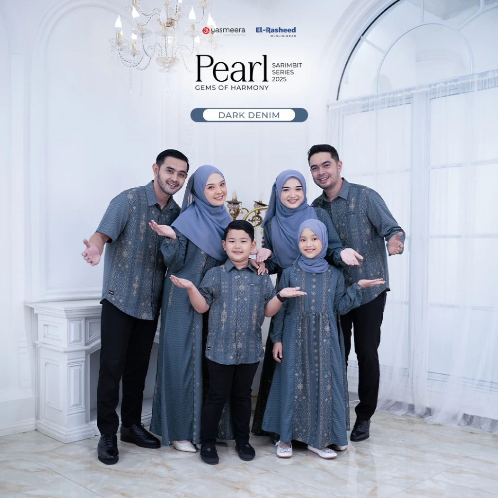 SARIMBIT 2025 PEARL SERIES WARNA DARK DENIM