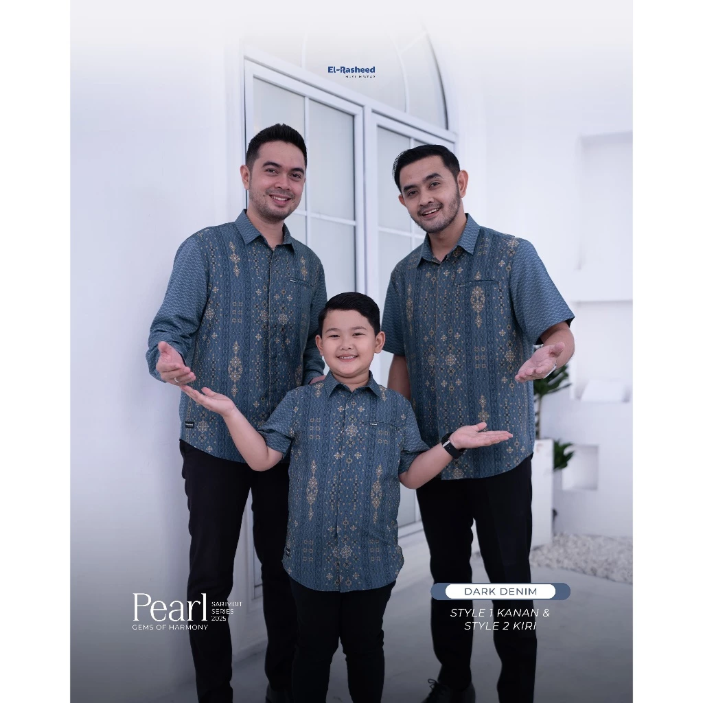 SARIMBIT 2025 PEARL SERIES WARNA DARK DENIM