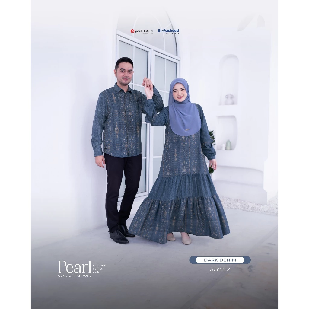 SARIMBIT 2025 PEARL SERIES WARNA DARK DENIM