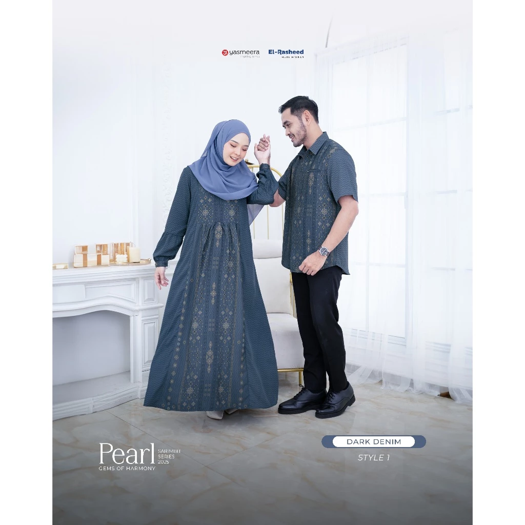 SARIMBIT 2025 PEARL SERIES WARNA DARK DENIM