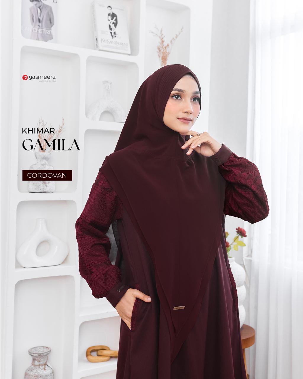 GAMILA KHIMAR GRADE B