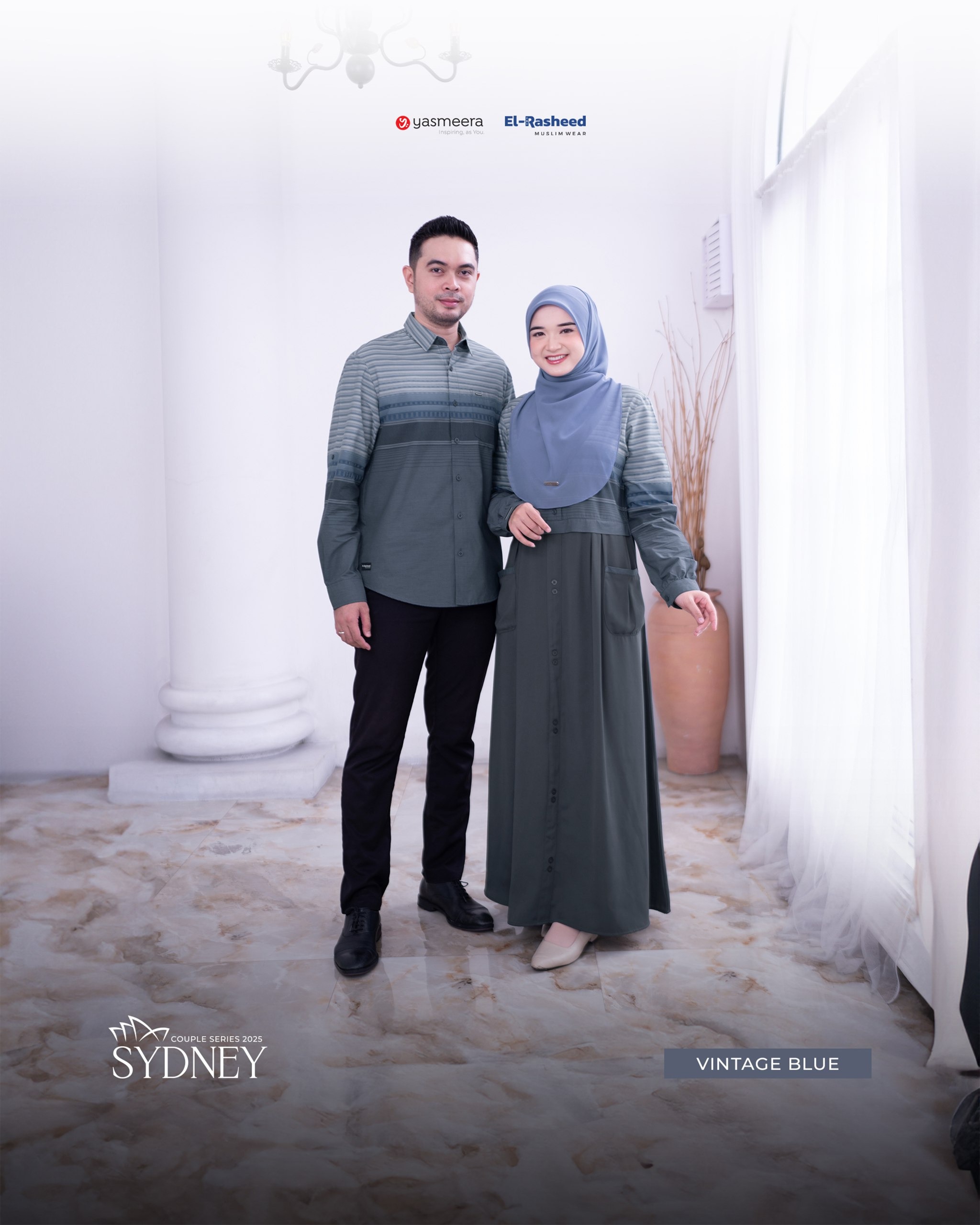 COUPLE SERIES 2025 SYDNEY WARNA VINTAGE BLUE