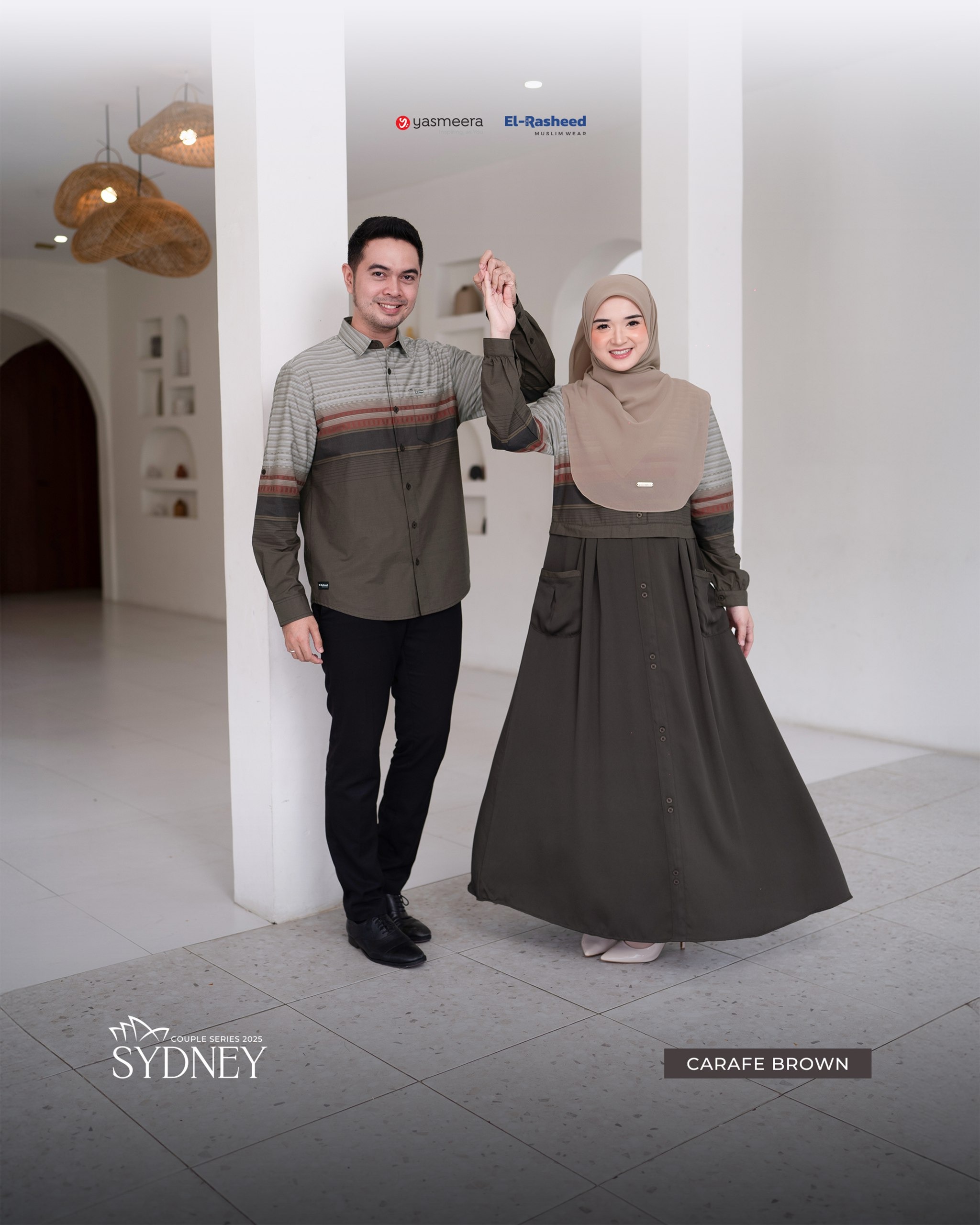 COUPLE SERIES 2025 SYDNEY WARNA CARAFE BROWN