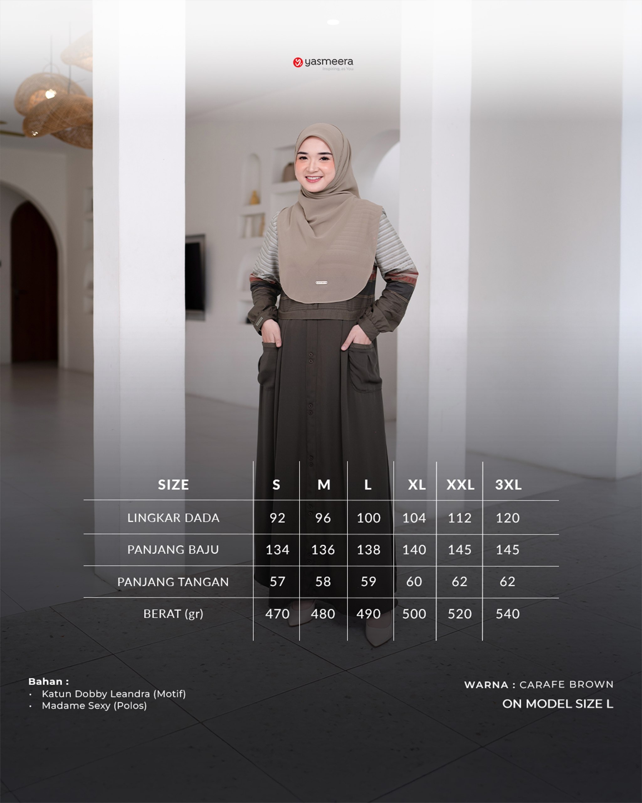 COUPLE SERIES 2025 SYDNEY WARNA CARAFE BROWN
