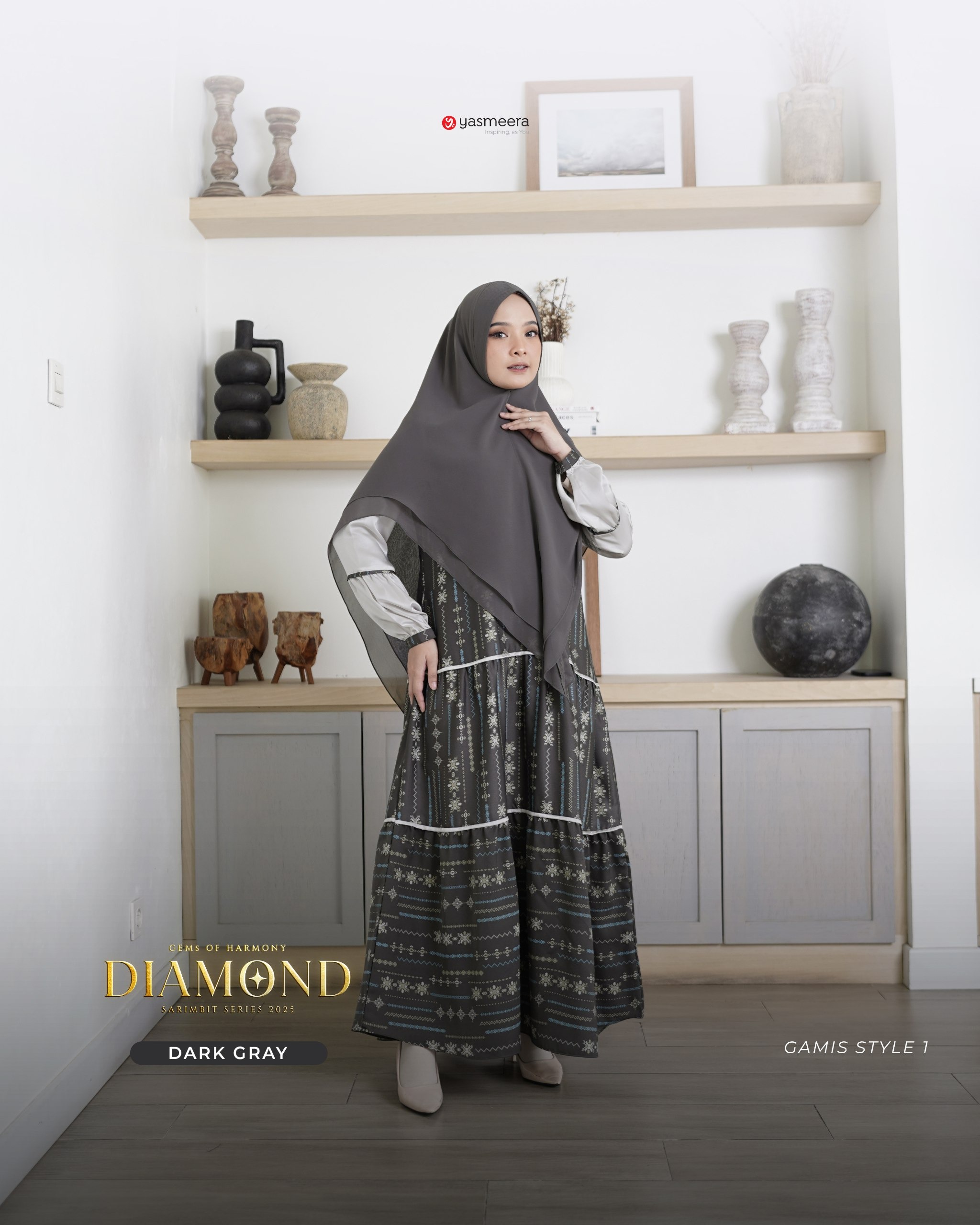 GAMIS DIAMOND DEWASA STYLE 1 GRADE B