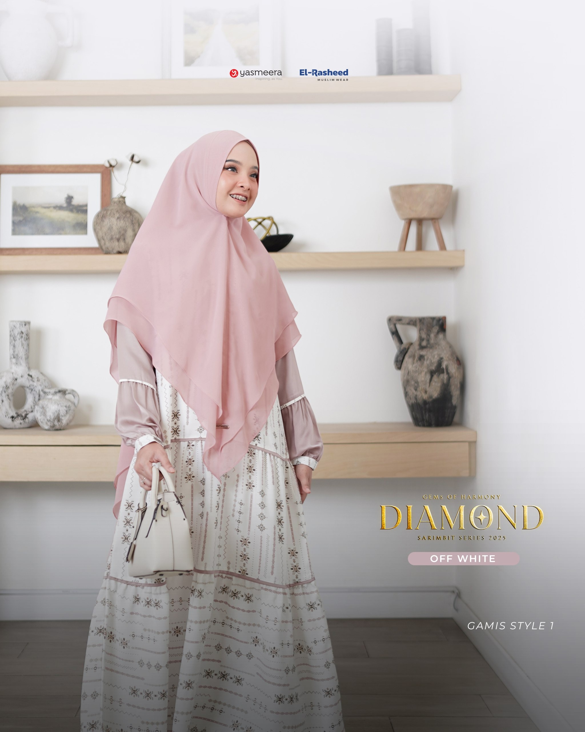 GAMIS DIAMOND DEWASA STYLE 1 GRADE B