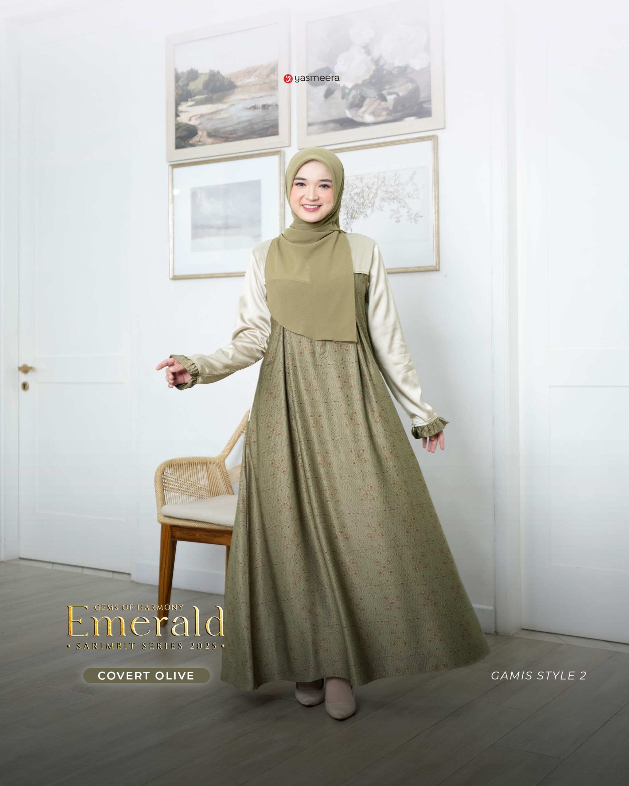 EMERALD DRESS STYLE 2 GRADE B