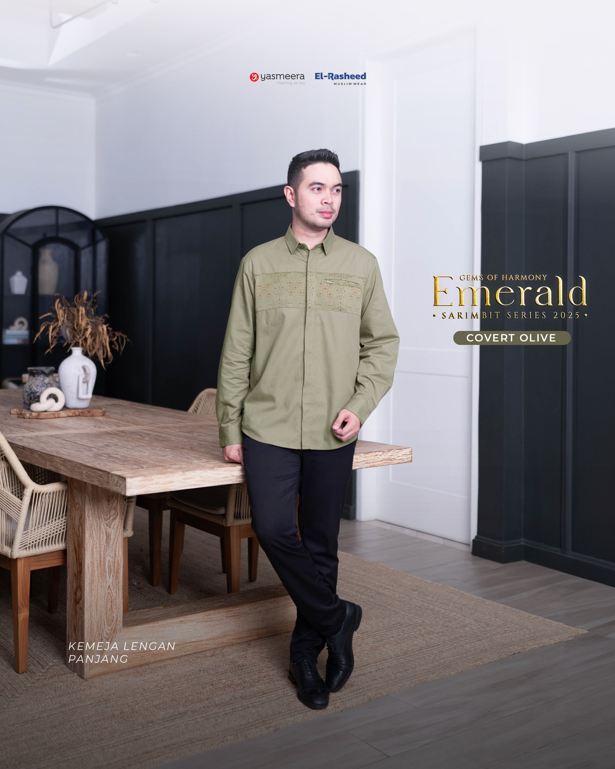 EMERALD KEMEJA LONG SLEEVE GRADE B