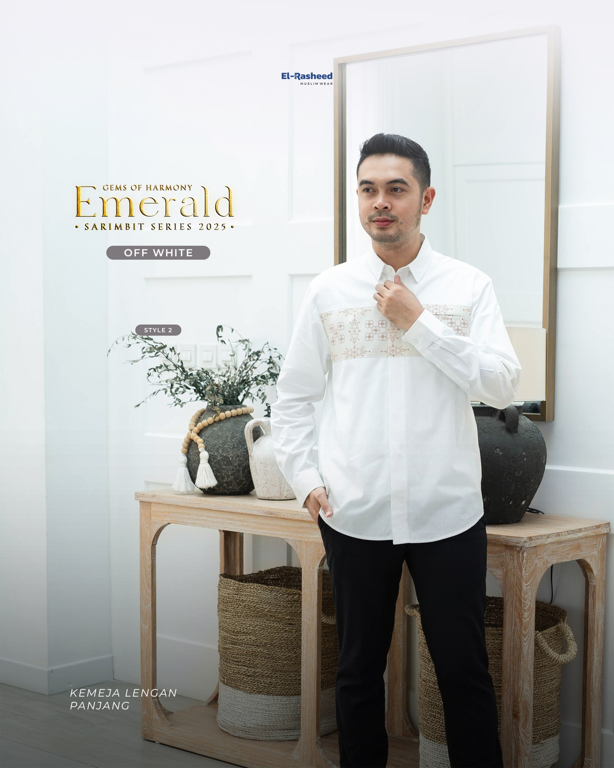 EMERALD KEMEJA LONG SLEEVE GRADE B