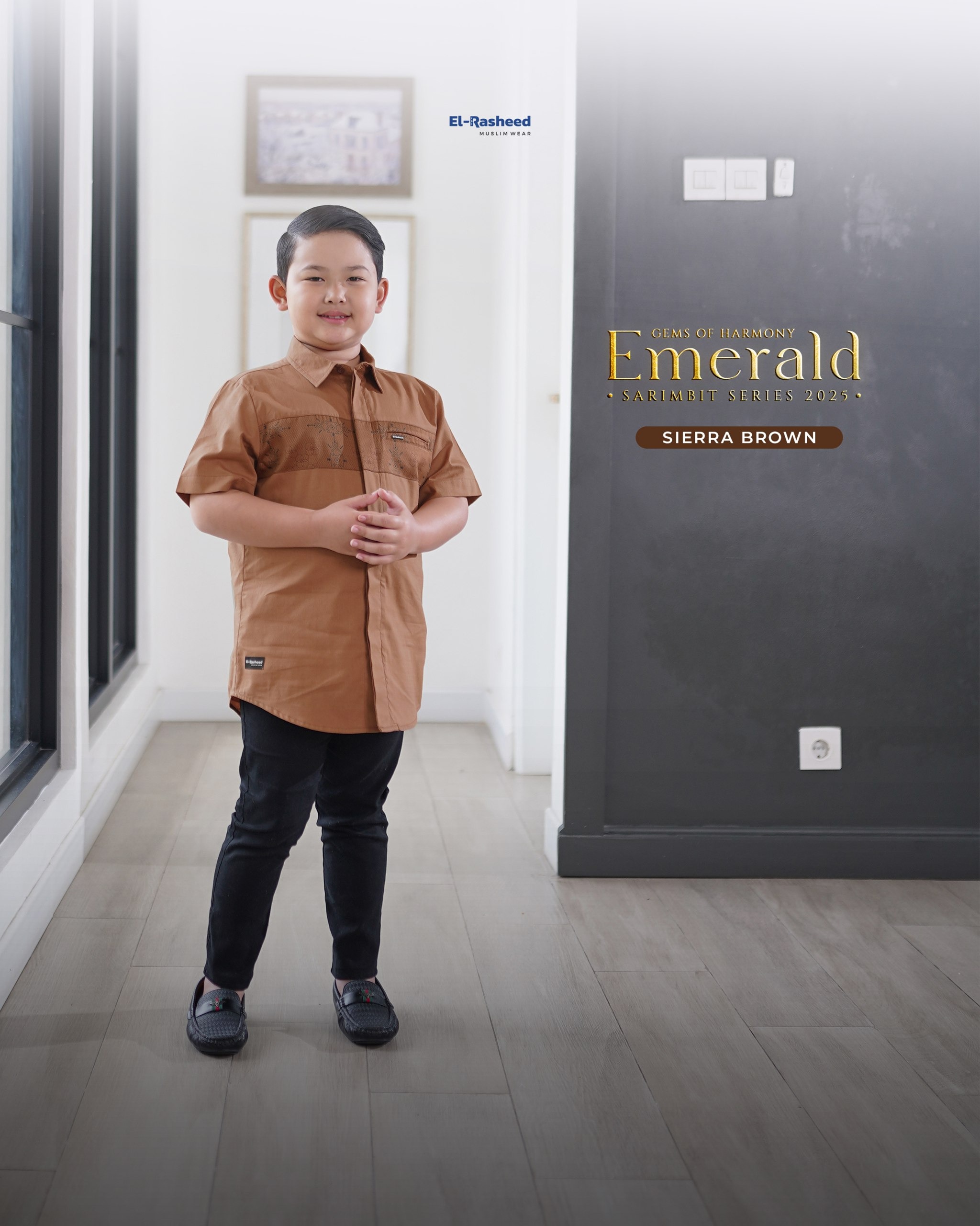 EMERALD KEMEJA KIDS GRADE B