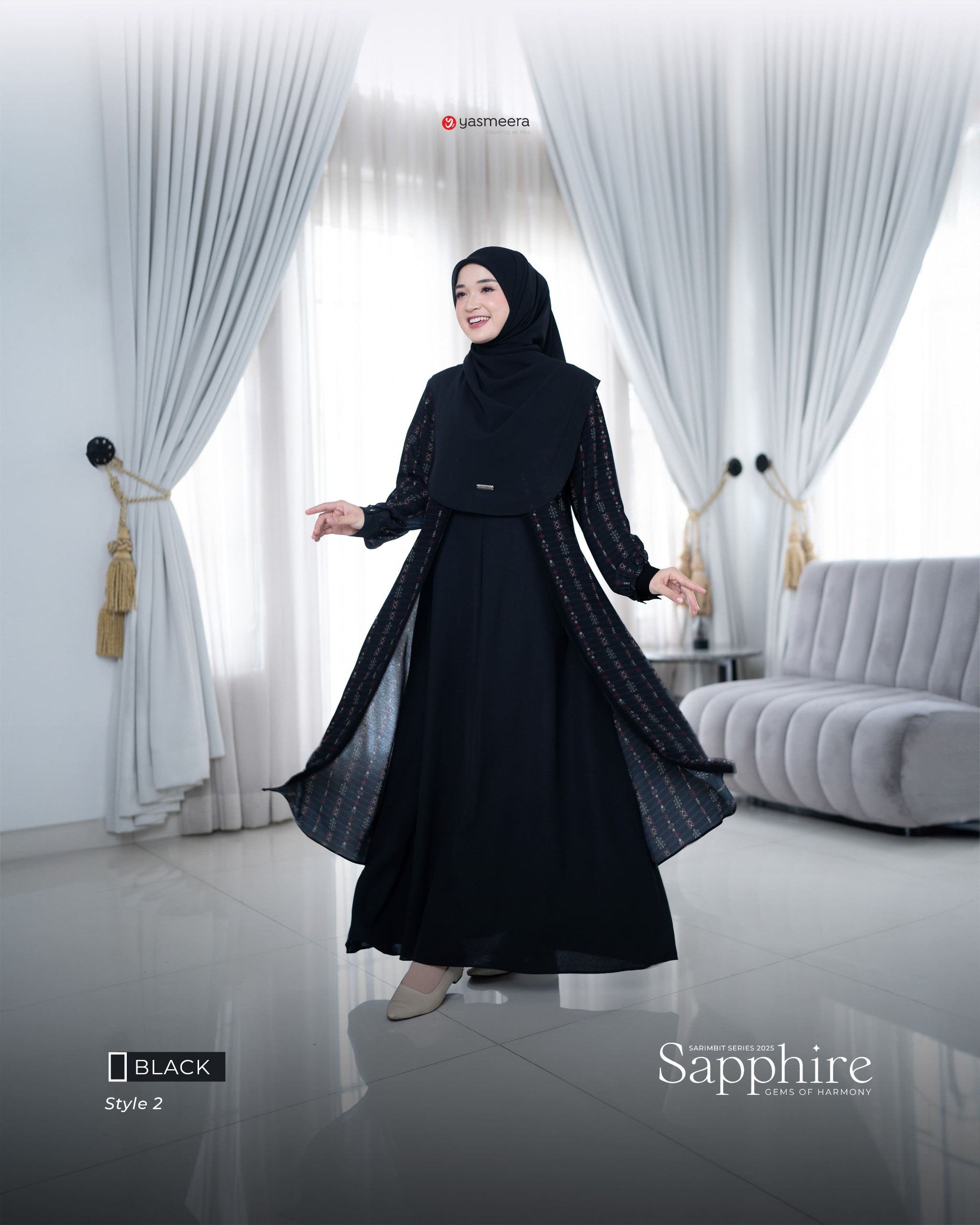 SAPPHIRE DRESS STYLE 2 GRADE B