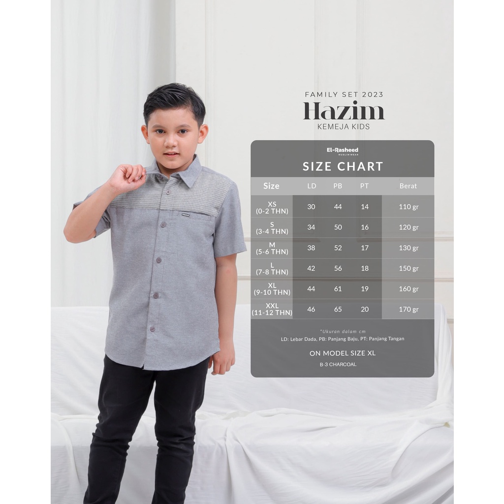 HAZIM KEMEJA KIDS