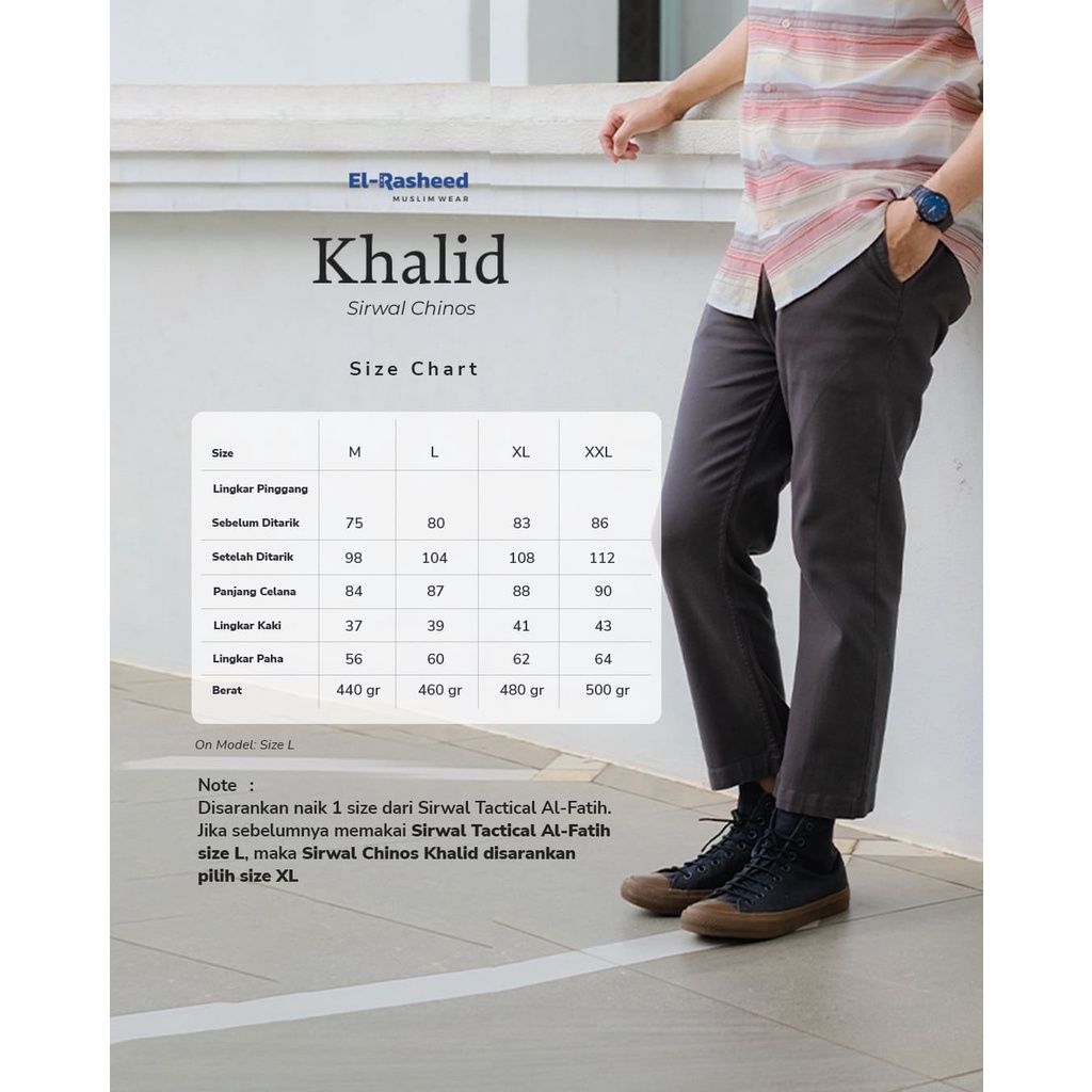 SIRWAL CHINOS KHALID PANTS