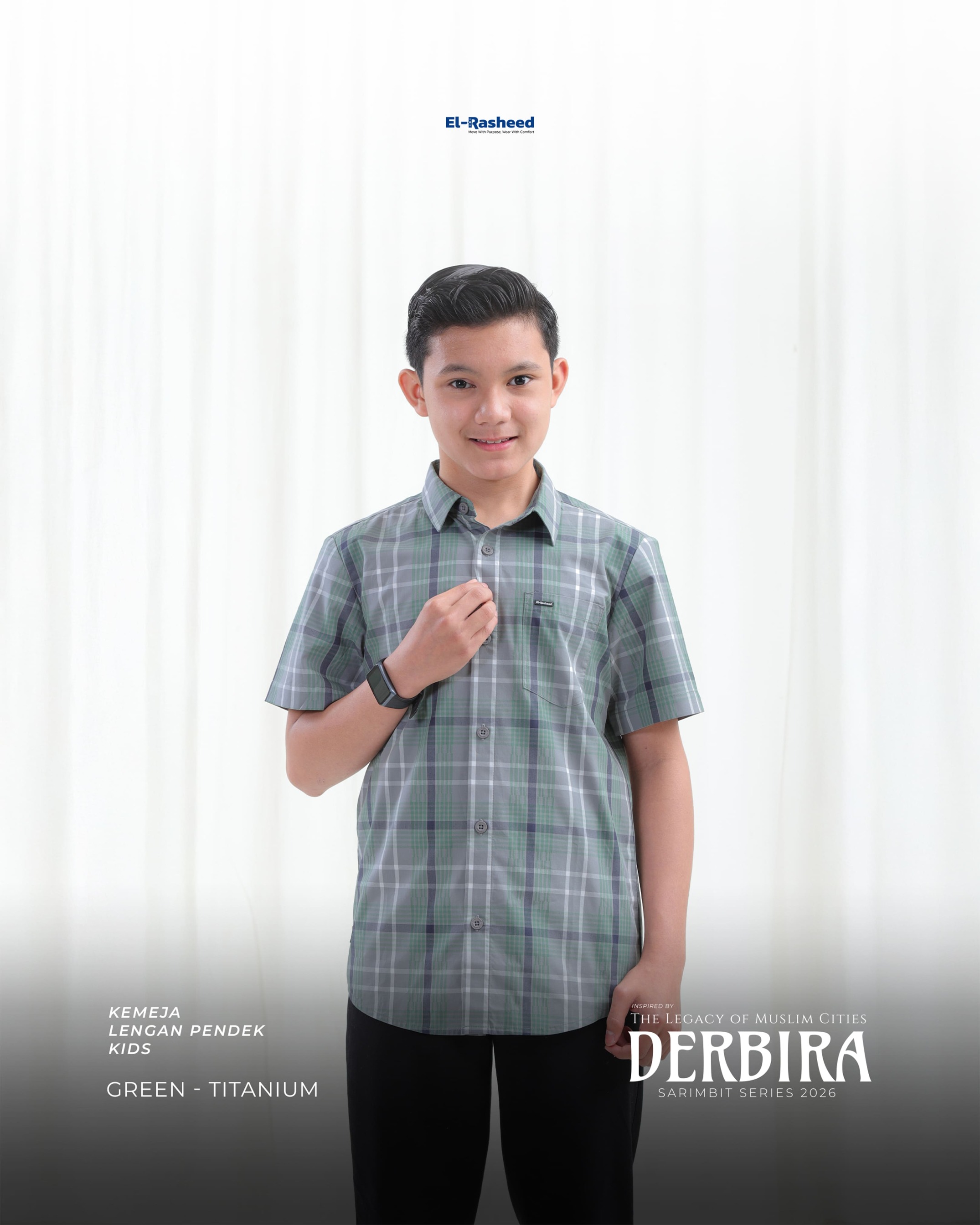 SARIMBIT 2026 DERBIRA SERIES WARNA GREEN-TITANIUM