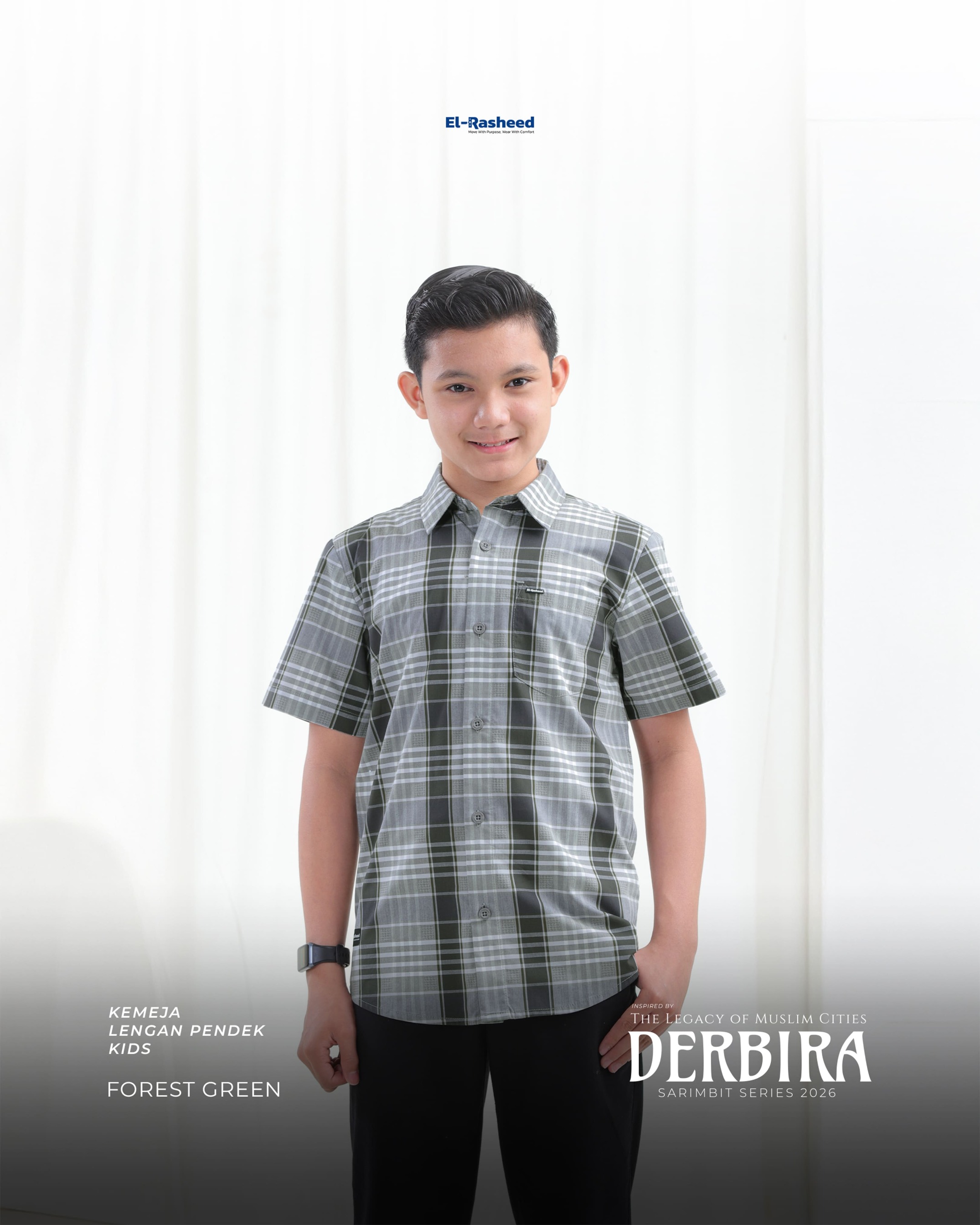 SARIMBIT 2026 DERBIRA SERIES WARNA FOREST GREEN
