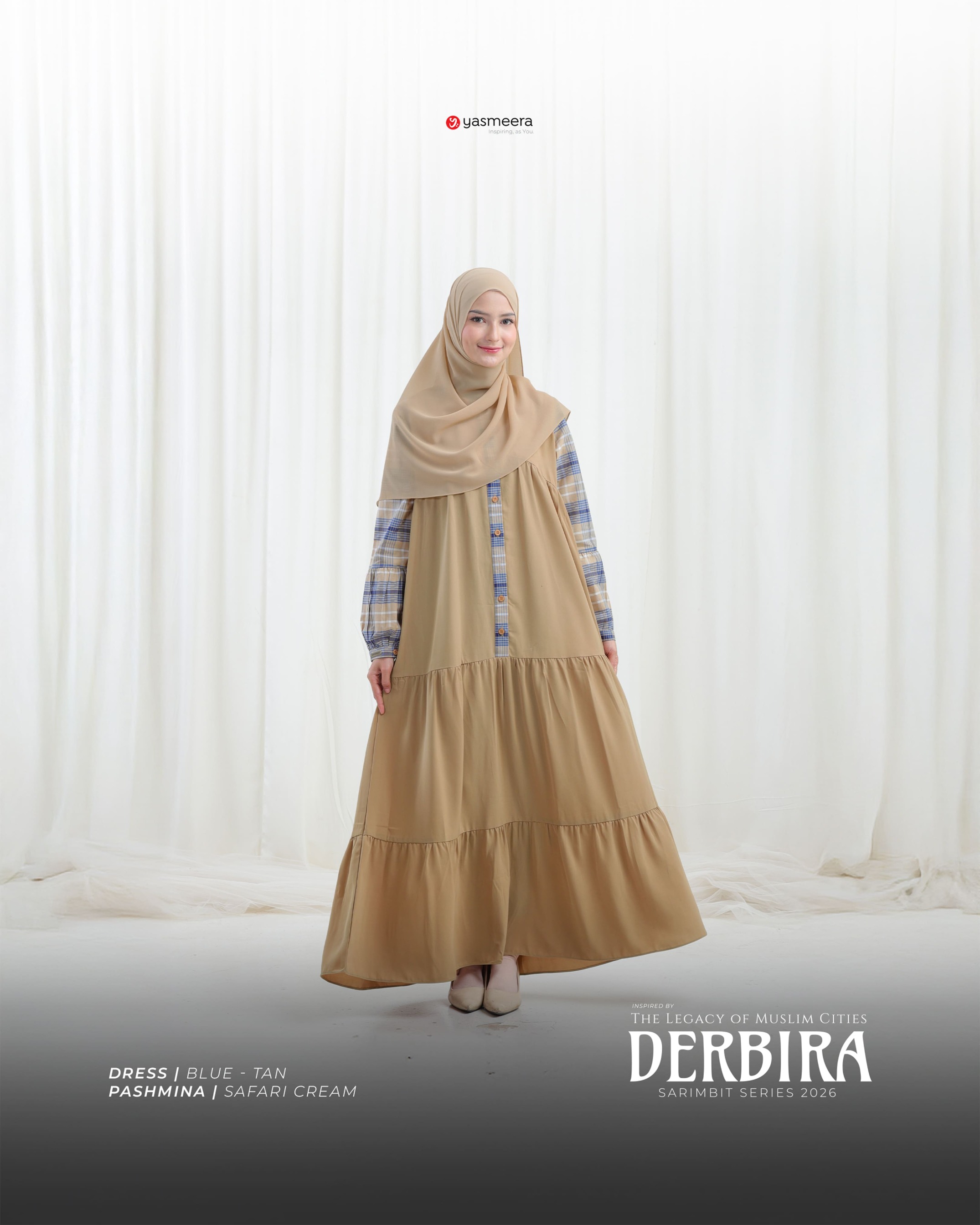 SARIMBIT 2026 DERBIRA SERIES WARNA BLUE-TAN