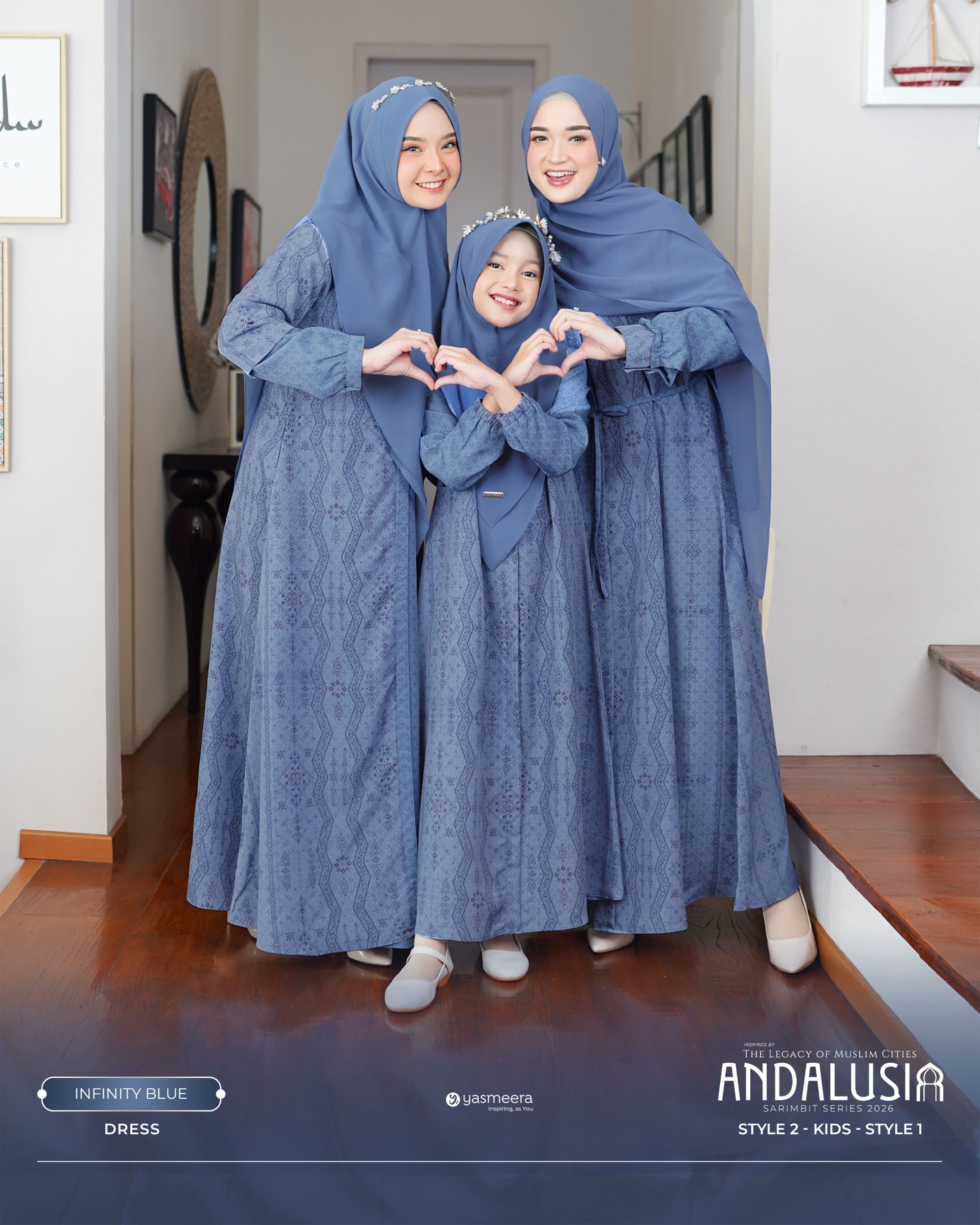 SARIMBIT 2026 ANDALUSIA SERIES WARNA INFINITY BLUE