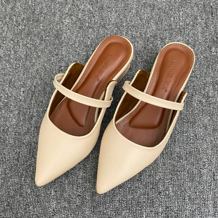 LAMELIKA - Carla Mules Sendal Wanita 3 Cm