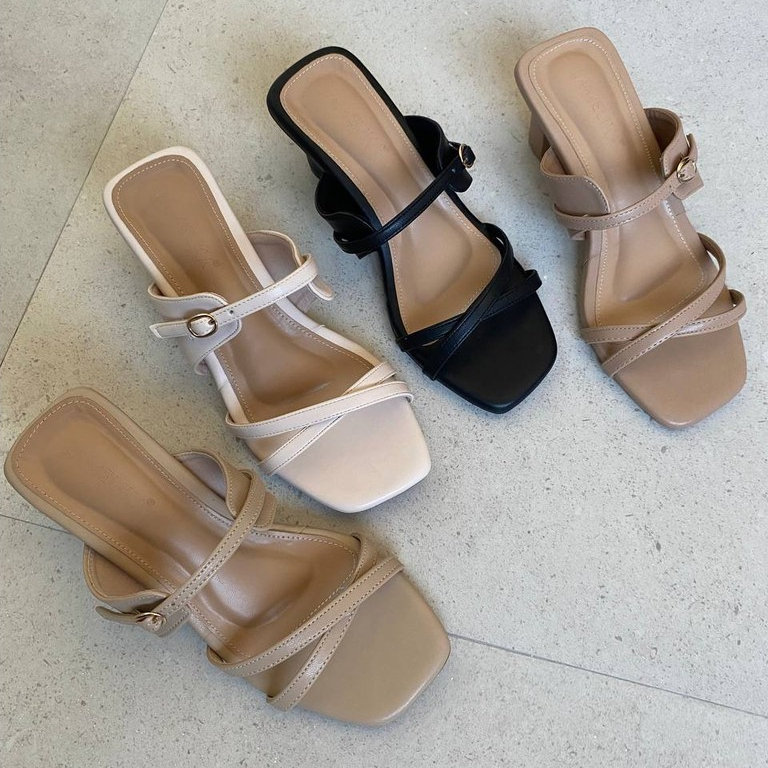 LAMELIKA - Mora Sendal Heels Wanita 5 Cm