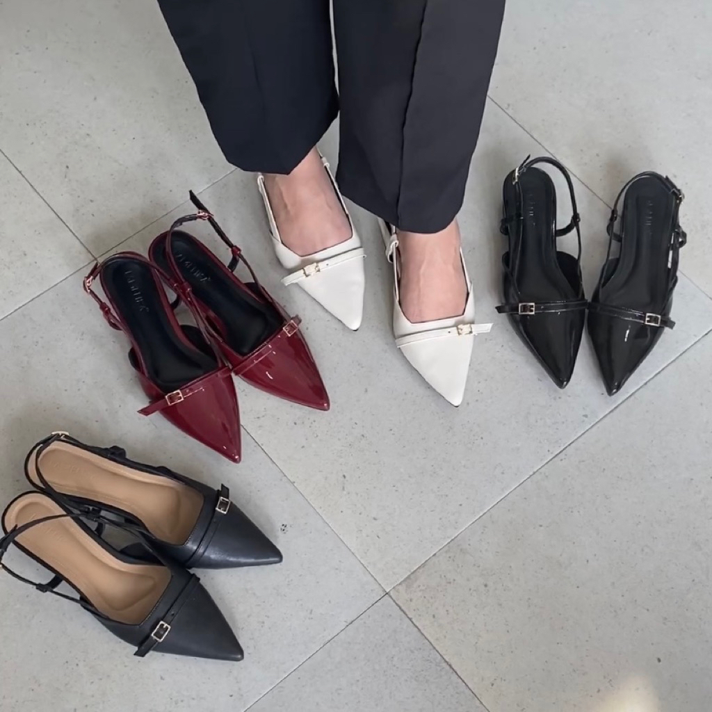 Vanya Mules Sandal Wanita 3 Cm Terbaru By Lamelika
