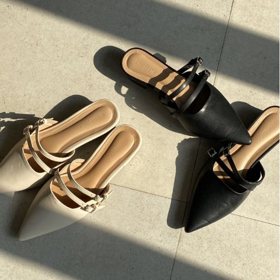 LAMELIKA - Dakota Sandal Wanita Empuk Dan Nyaman Heels 2cm