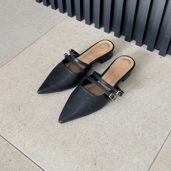 LAMELIKA - Dakota Sandal Wanita Empuk Dan Nyaman Heels 2cm