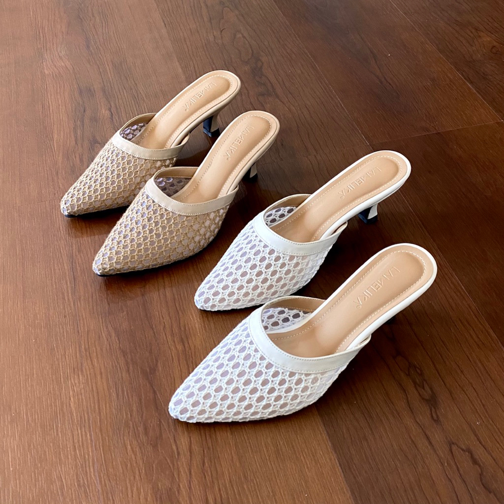 LAMELIKA - Scarlet Heels Sepatu Sandal Wanita Elegan 5 Cm