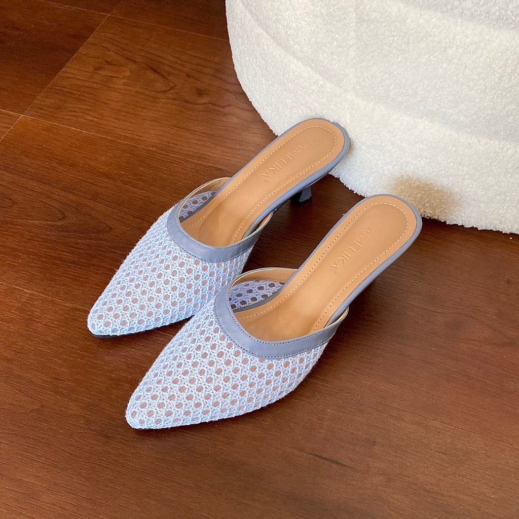 LAMELIKA - Scarlet Heels Sepatu Sandal Wanita Elegan 5 Cm