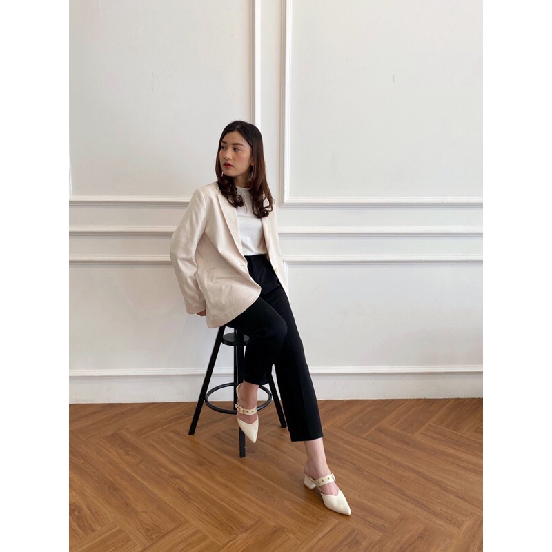LAMELIKA - Narah Heels Hak Tahu - Sandal Wanita 5 Cm