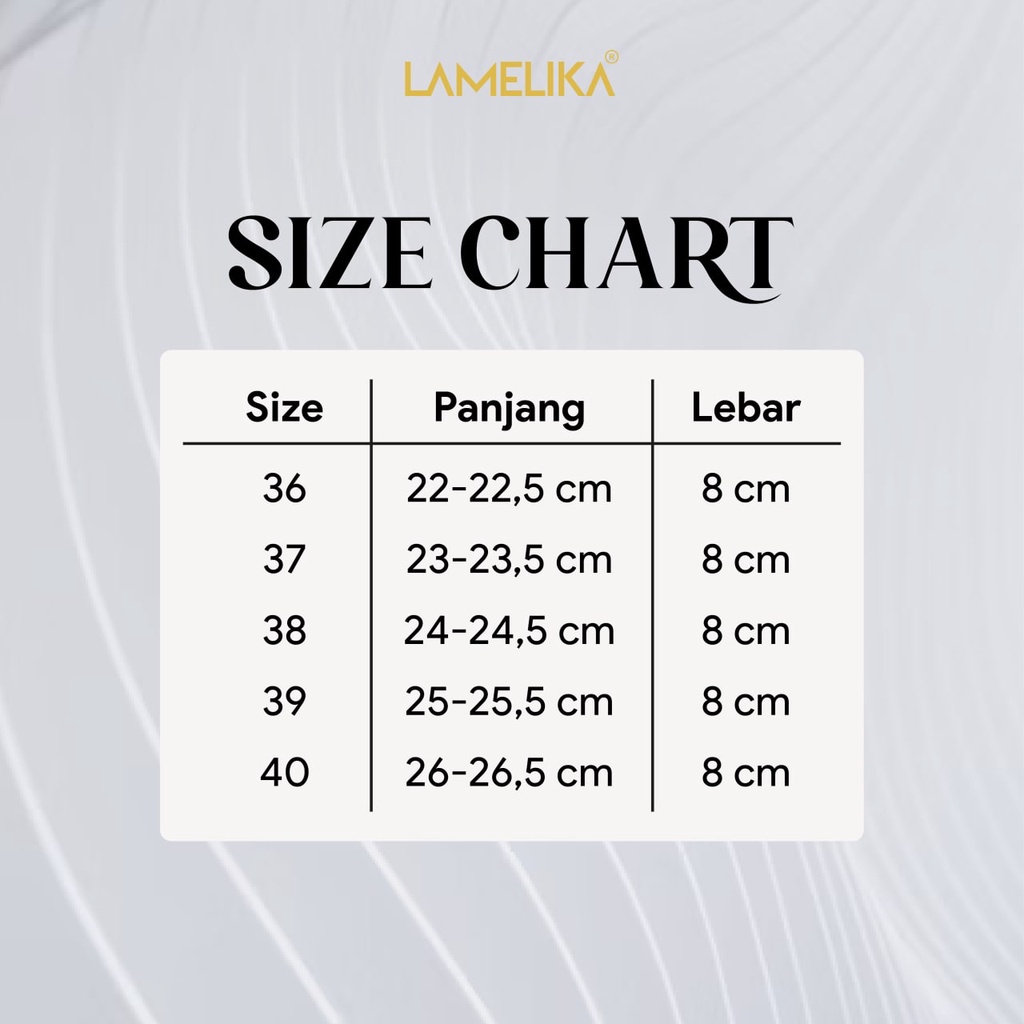LAMELIKA - Raline Sepatu Sandal Mules Wanita Flat Slip On Shoes